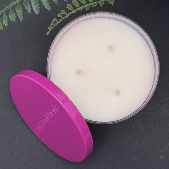 BBW Sweetheart Cherry Bath & Body Works 3 Wick Candle - Picture 6 of 10